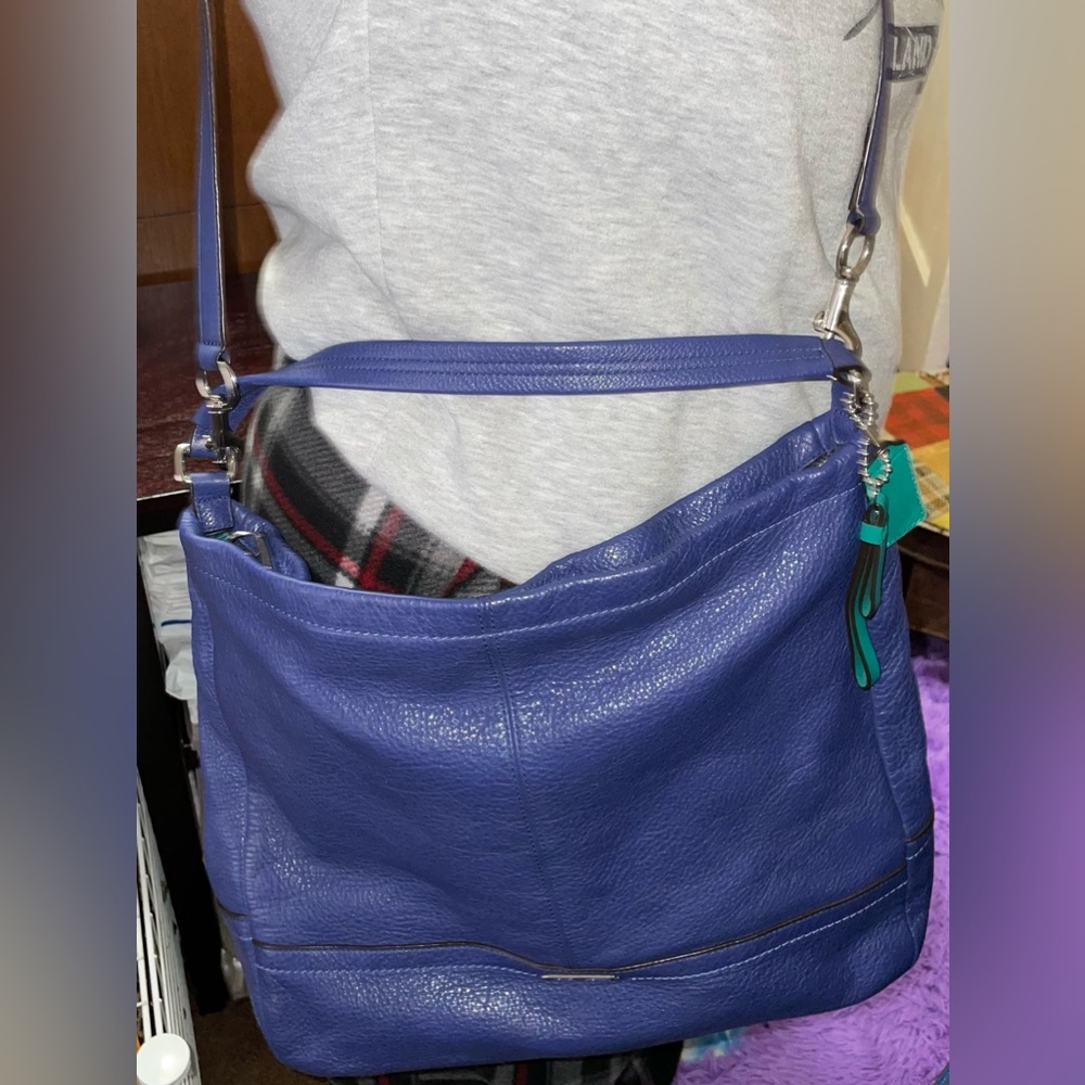 Coach Leather crossbody bag w/free matching wristlet - Picture 5 of 15